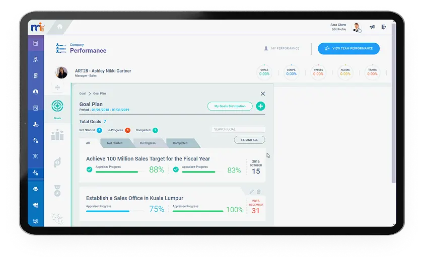 MiHCM Medium & Large UI