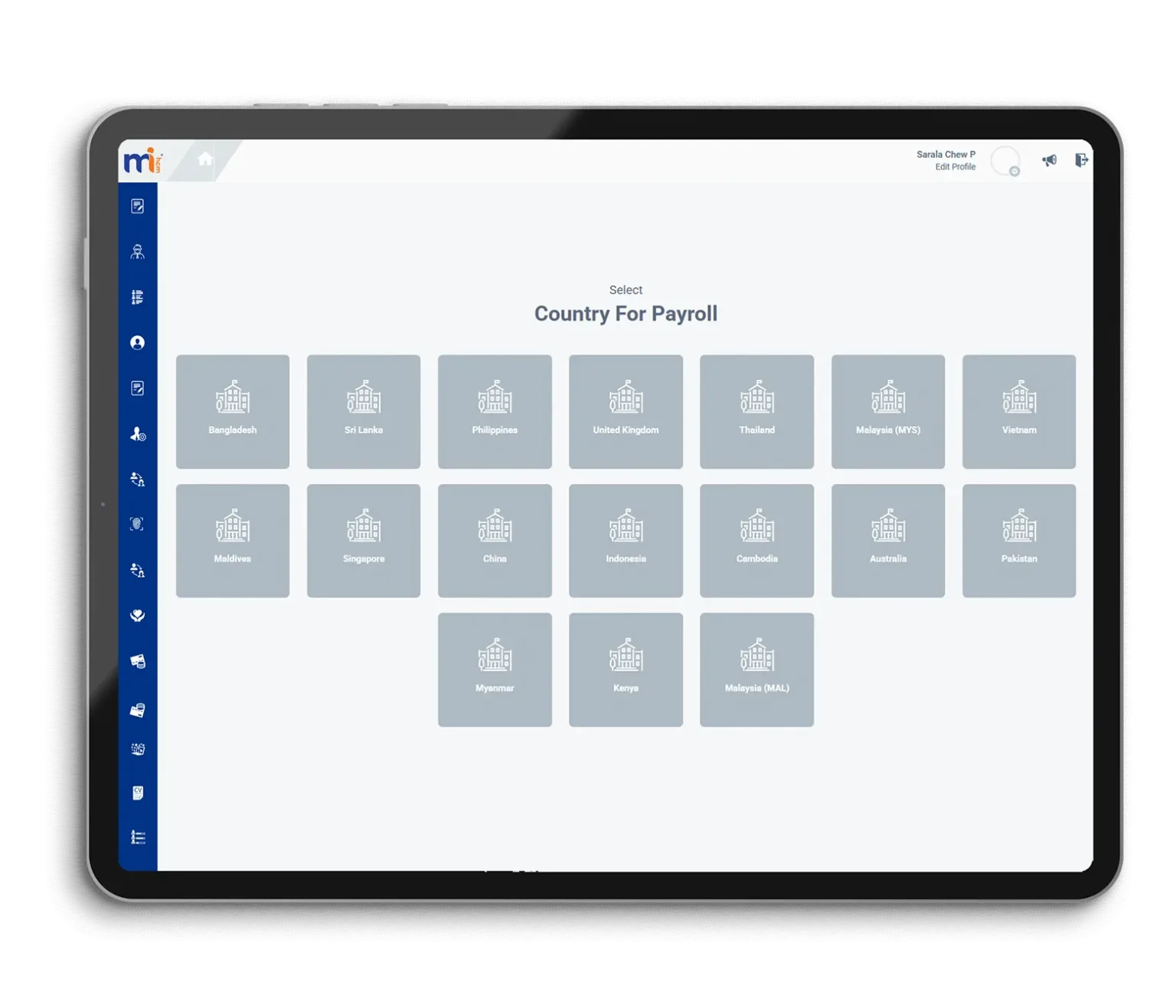 Payroll statutory reports interface